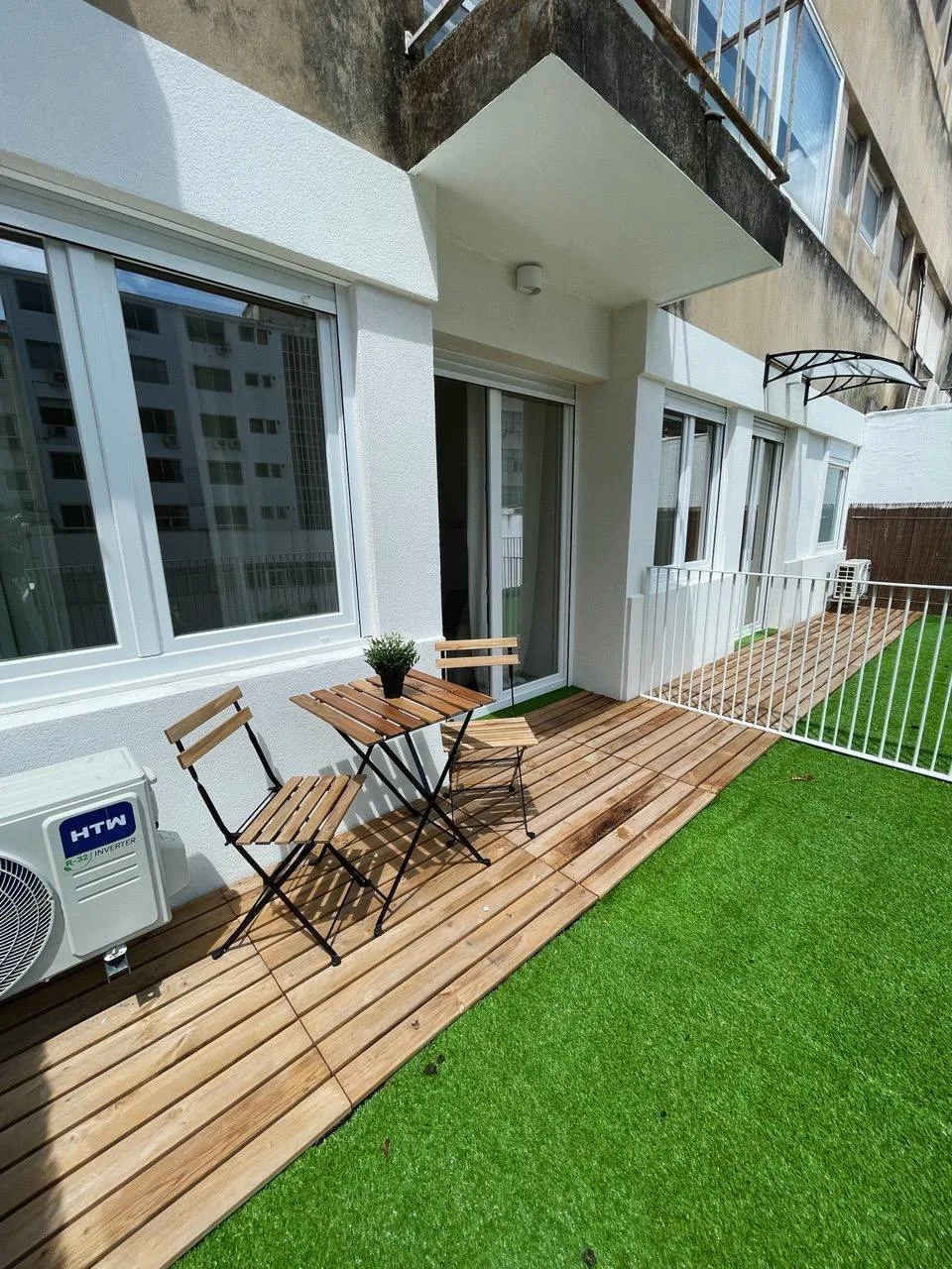 Private terrace and garden